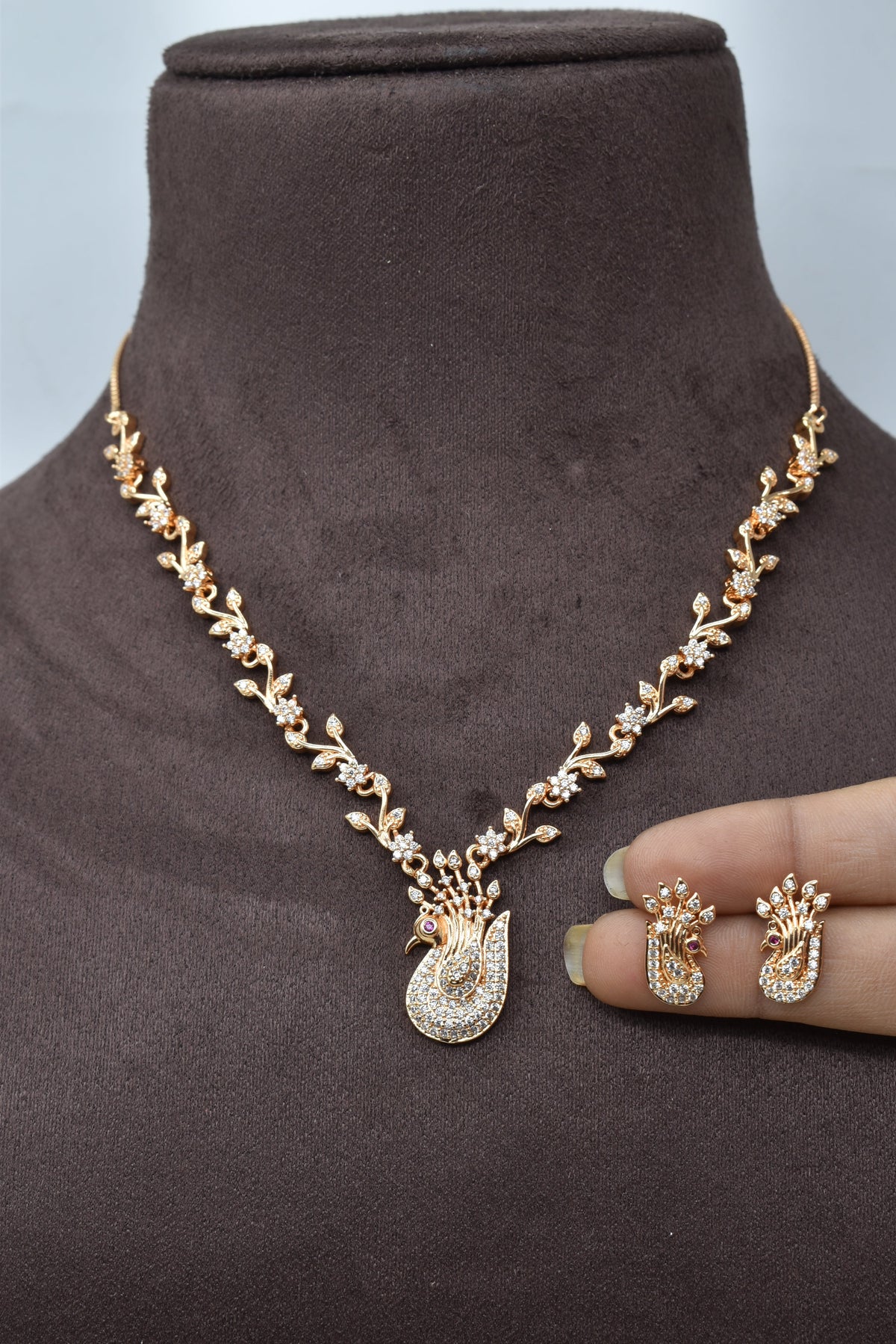necklace,jewellery set,american diamond set,bridal set,diamiond set