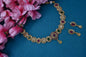 Wedding wear bridal jewelery Partywear necklace jewelry set for women