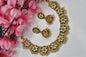 Wedding wear bridal jewelery Partywear necklace jewelry set for women