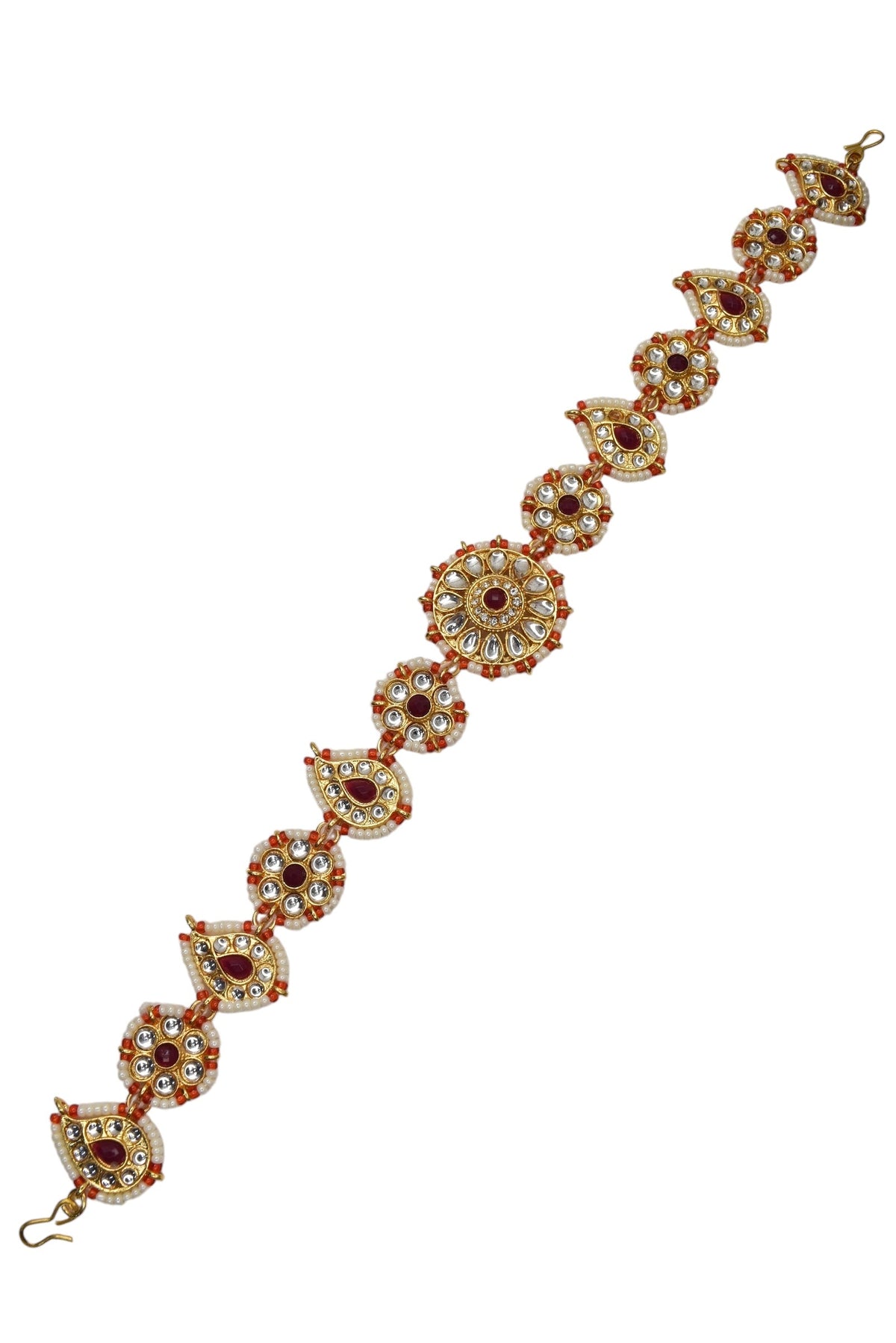 Rajputi Traditional Sispatti Mathapatti Hair accessory Hair band-KCJ5