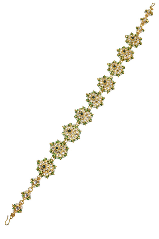 Rajputi Traditional Sispatti Mathapatti Hair accessory Hair band-KCJ7