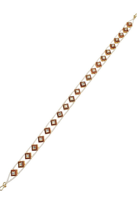 Rajputi Traditional Sispatti Mathapatti Hair accessory Hair band-KCJ8