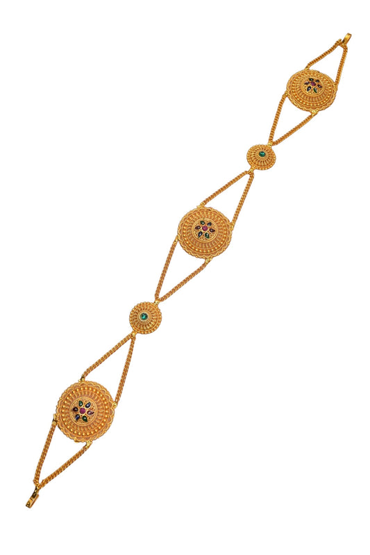 Rajputi Traditional Sispatti Mathapatti Hair accessory Hair band-RU211